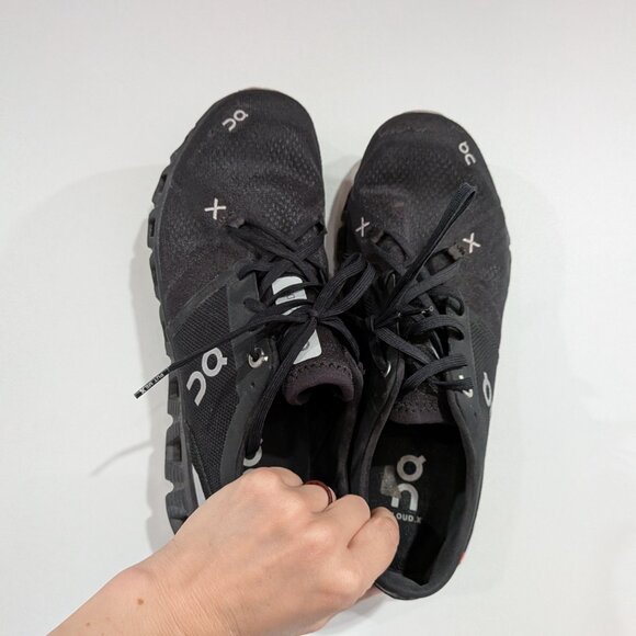On Cloud CLOUD X 3 Running Shoes Black Size 8 - Picture 5 of 5